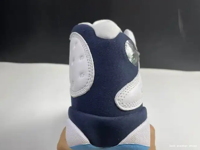 Rep LUCY 13 Powder Dark Blue Air Jordan 414571-144 0506